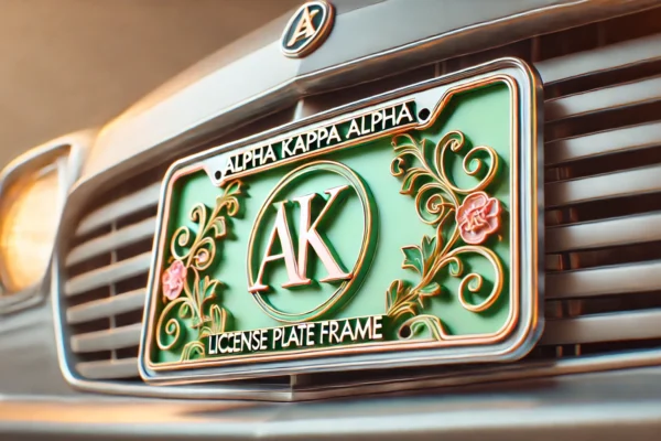 Why an Alpha Kappa Alpha License Plate Frame is the Perfect Gift for Your Car