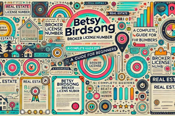 Betsy Birdsong Broker License Number: A Complete Guide for Beginners