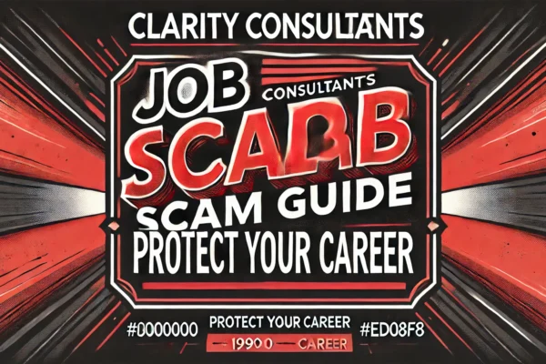 Clarity Consultants Job Scam Guide Protect Your Career